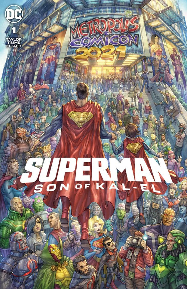 Superman Son of Kal-El #1 Alan Quah Virgin Variant SET