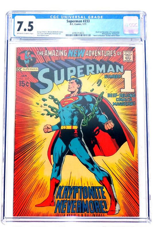 Superman #233 CGC 7.5