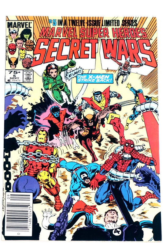 Secret Wars #5 Newsstand Edition