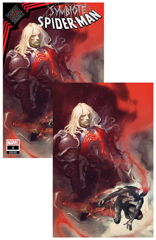 Symbiote Spider-Man King in Black #1 Gerald Parel Variant Set