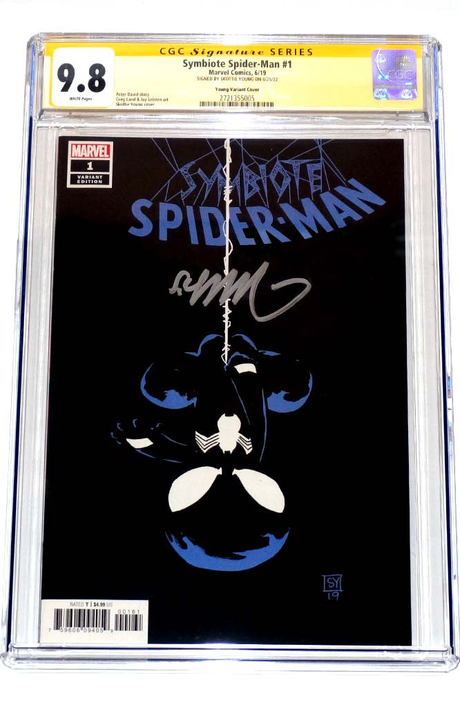 Symbiote Spider-Man #1 CGC 9.8 Skottie Young Variant Signed