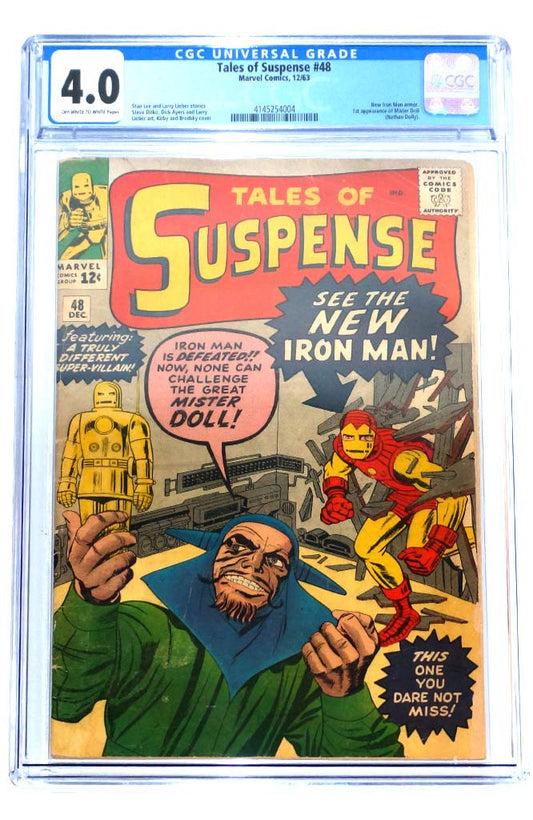 Tales of Suspense #48 CGC 4.0 1st Mister Doll