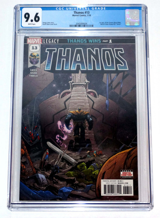 Thanos #13 CGC 9.6 1st Cosmic Ghost Rider