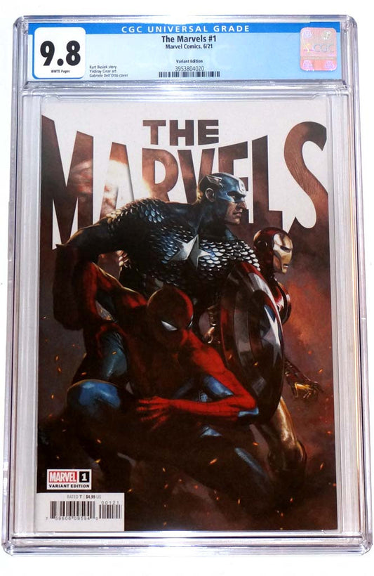 The Marvels #1 CGC 9.8 1:50 Dell'Otto Retail Variant