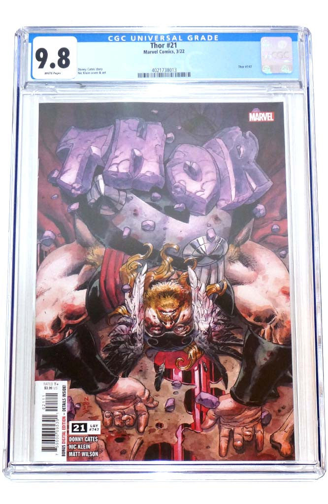 Thor #21 CGC 9.8 Origin of the God of Hammer
