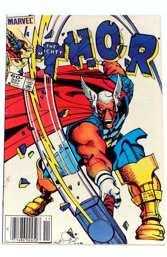 Thor #337 Newsstand 1st Beta Ray Bill