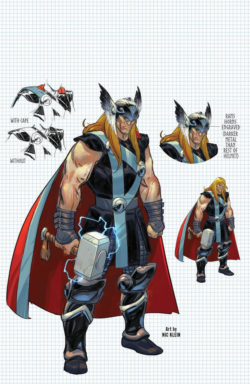 Thor #3 Character Design Virgin Variant 3rd Print