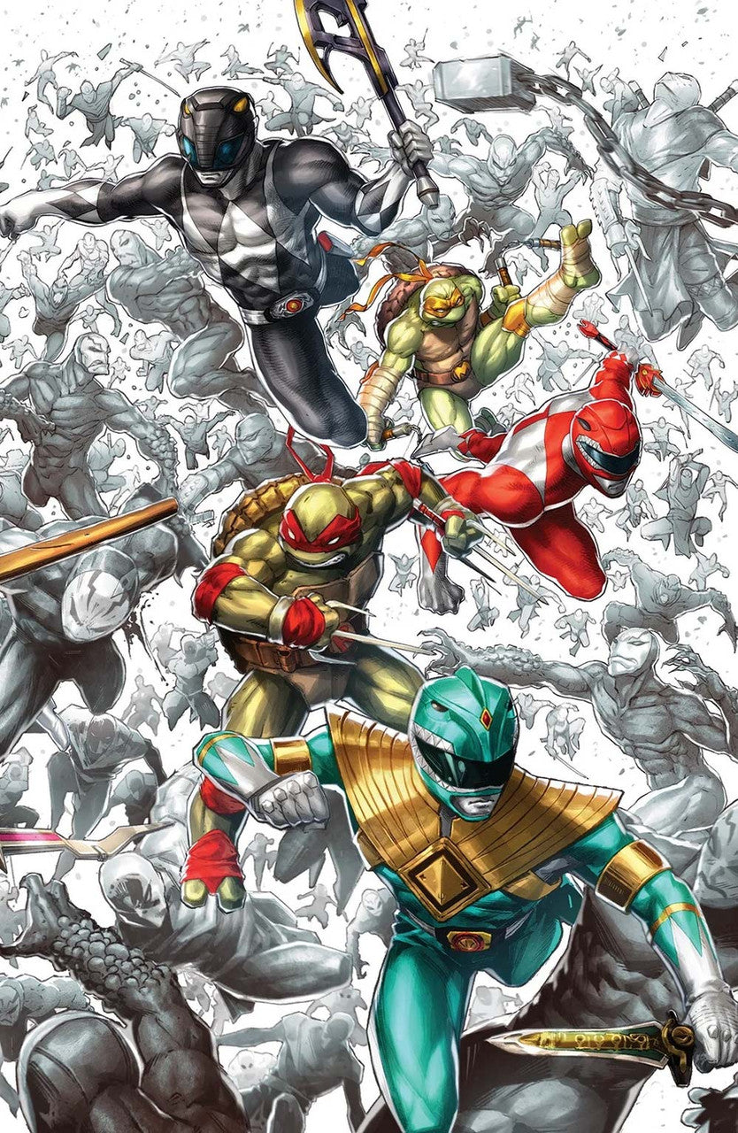 Power Rangers Teenage Mutant Ninja Turtles #1 NGU  Quah Virgin Variant
