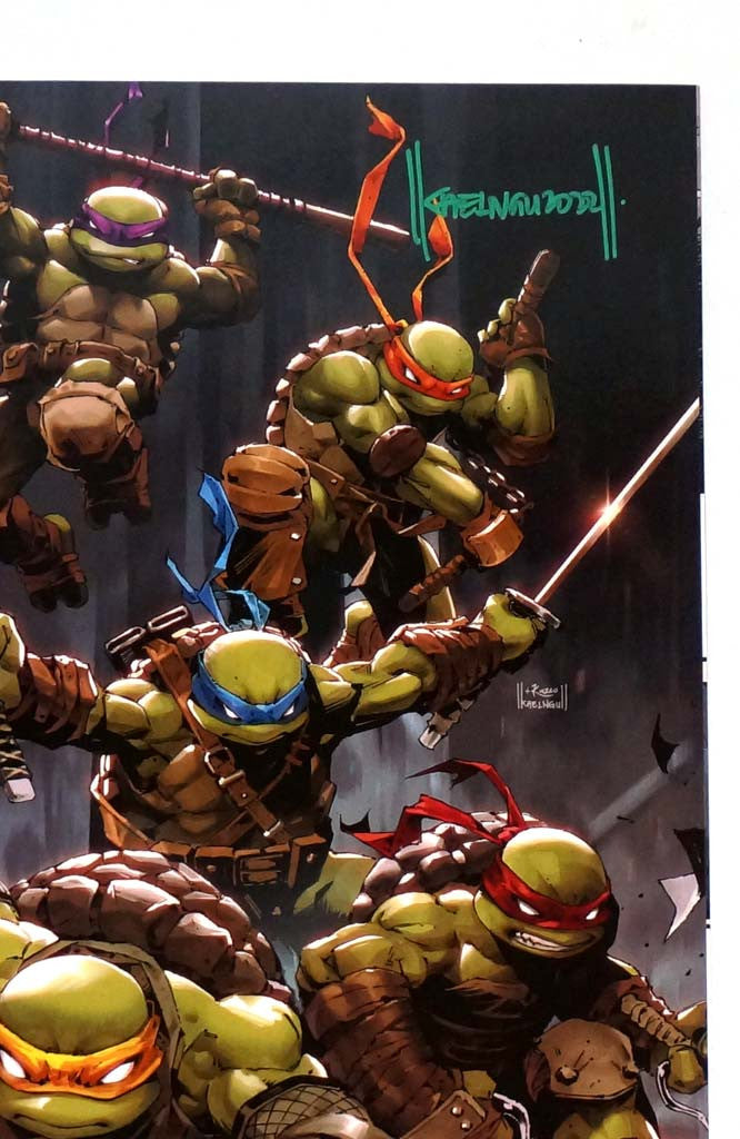 Teenage Mutant Ninja Turtles #99 Kael NGU Virgin Variant Signed