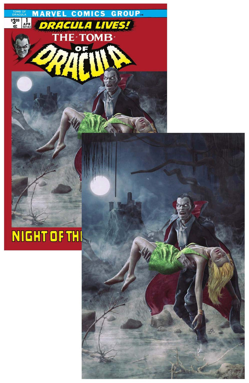 Tomb of Dracula #1 Facsimile Bjorn Barends NYCC Variant SET