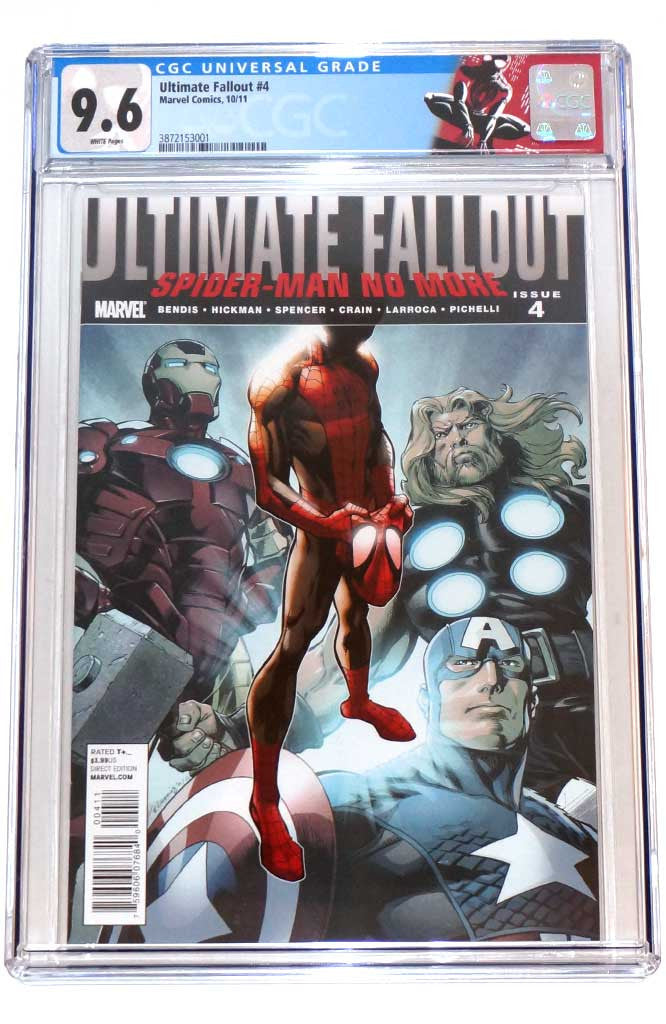 Ultimate Fallout #4 CGC 9.6 1st Miles Morales