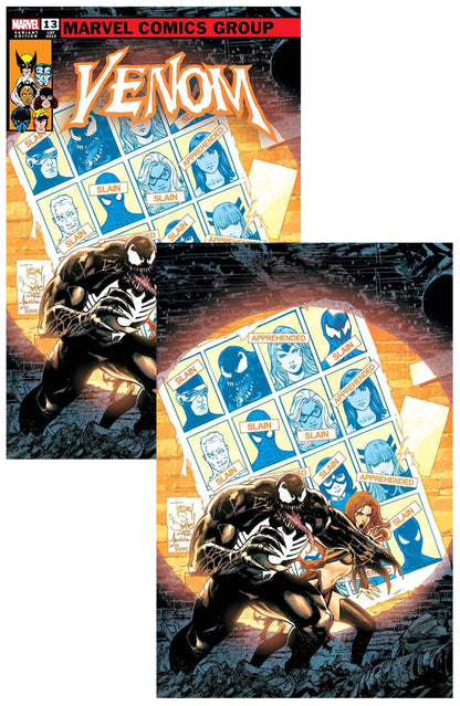 Venom #13 Tony Daniel Virgin Variant Set