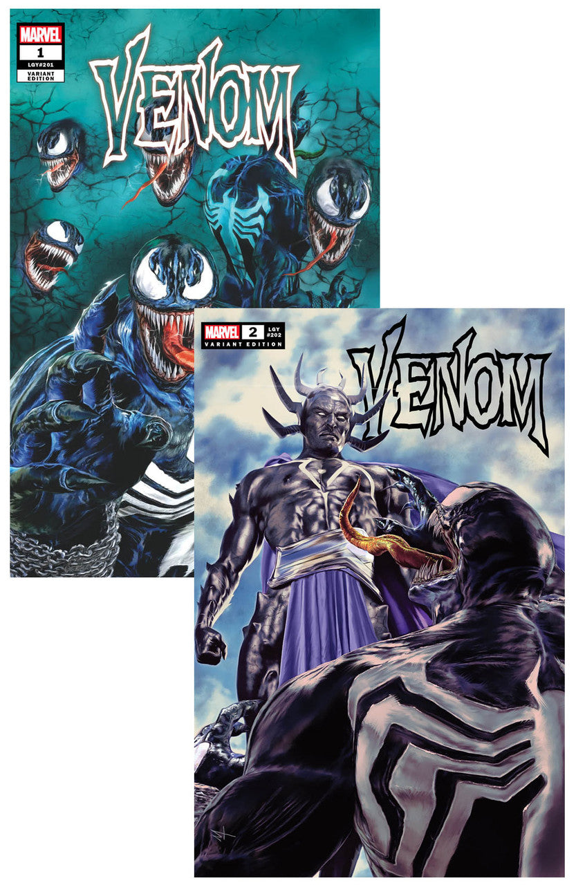 Venom #1 & 2 Marco Turini Trade Variant SET