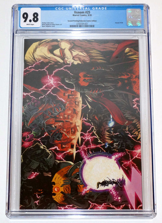 Venom #25 2nd Print Virgin Variant CGC 9.8