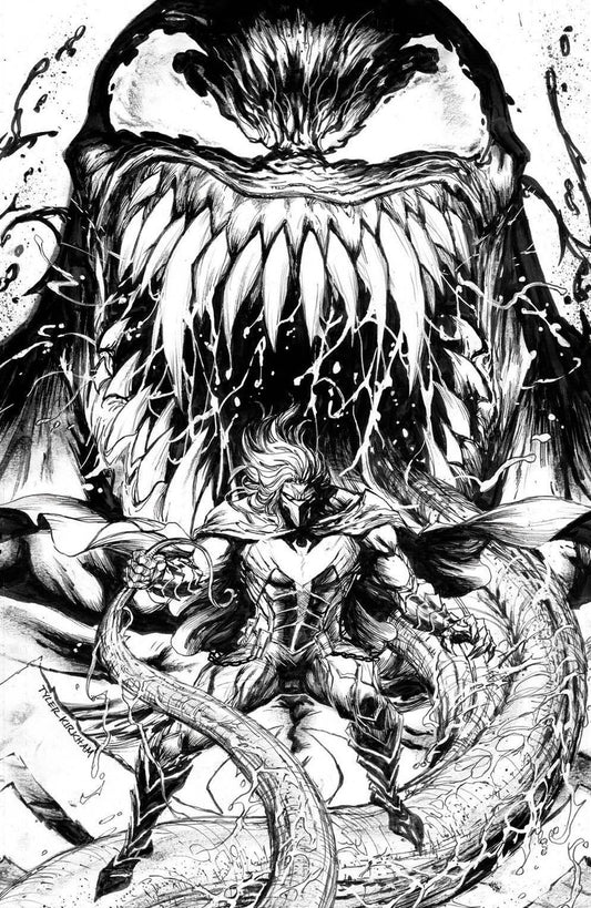 Venom #26 Tyler Kirkham  B/W Sketch Variant 1st Virus