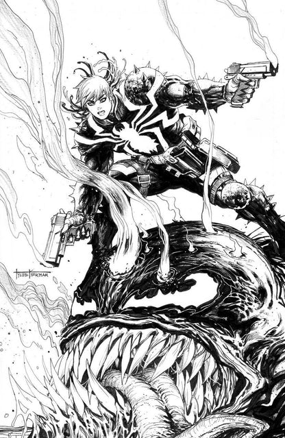 Venom Beyond Tyler Kirkham B&W Virgin Variant Set