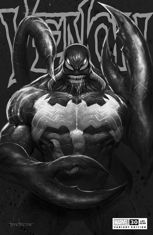 Venom #30 Tyler Kirkham B&W Trade Variant