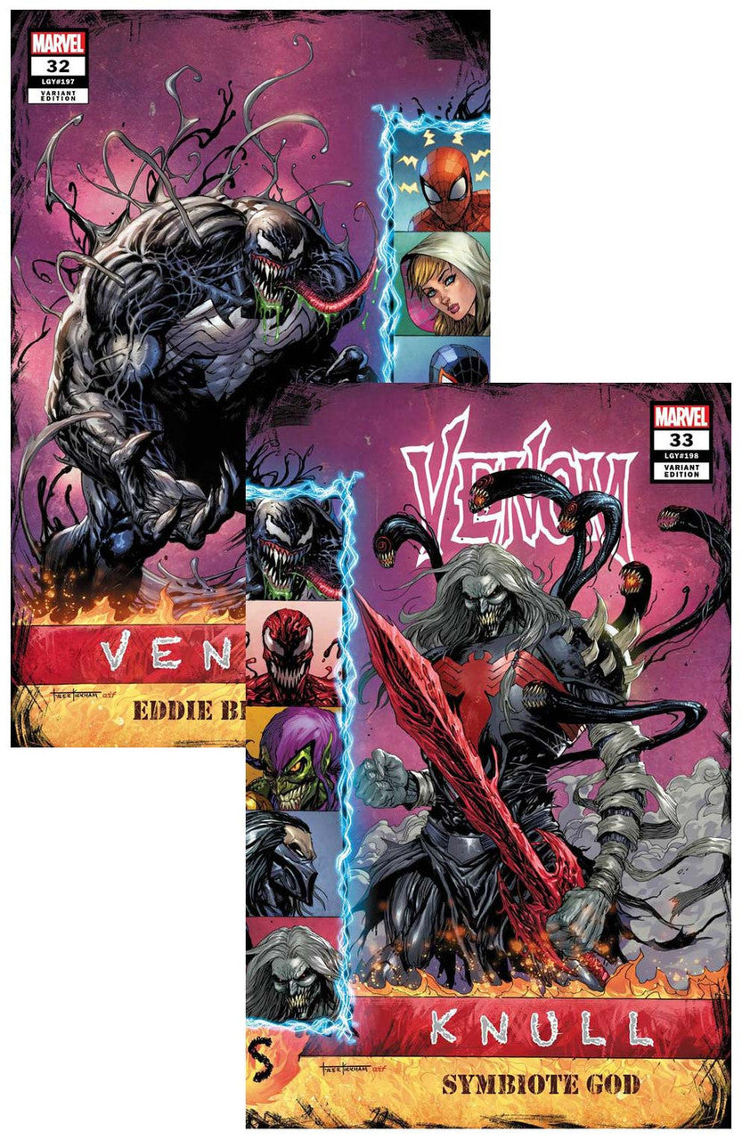 Venom #32 & #33 Tyler Kirkham Trade Variant SET