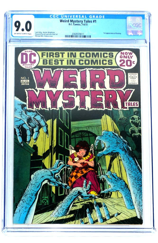 Weird Mystery Tales #1 CGC 9.0 1st Destiny