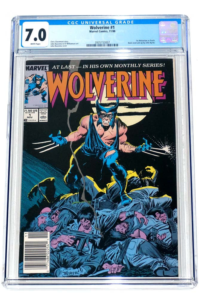 Wolverine #1 CGC 7.0 Newsstand Edition