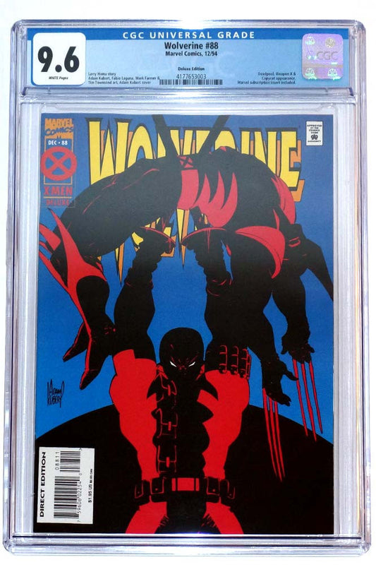 Wolverine #88 CGC 9.6 Deadpool vs Wolverine