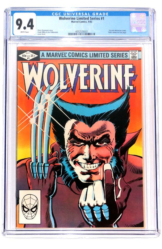 Wolverine Limited Series #1 CGC 9.4