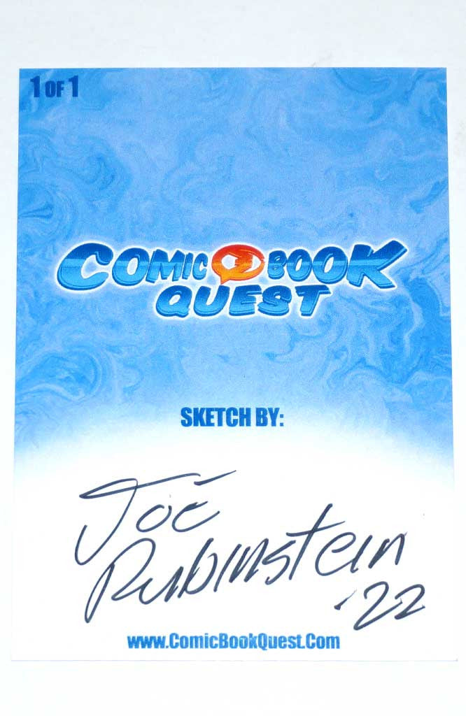 Wolverine Original Art Sketch Card by Joe Rubinstein