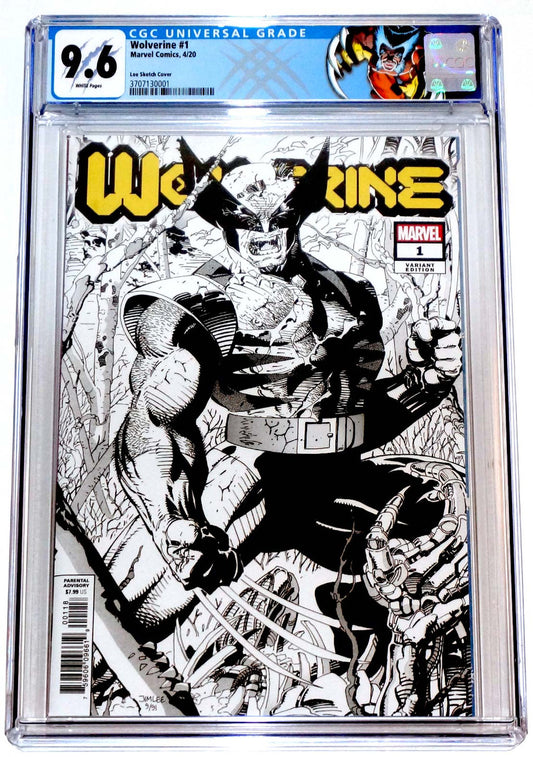 Wolverine #1 CGC 9.6 Jim Lee Sketch Retail Variant