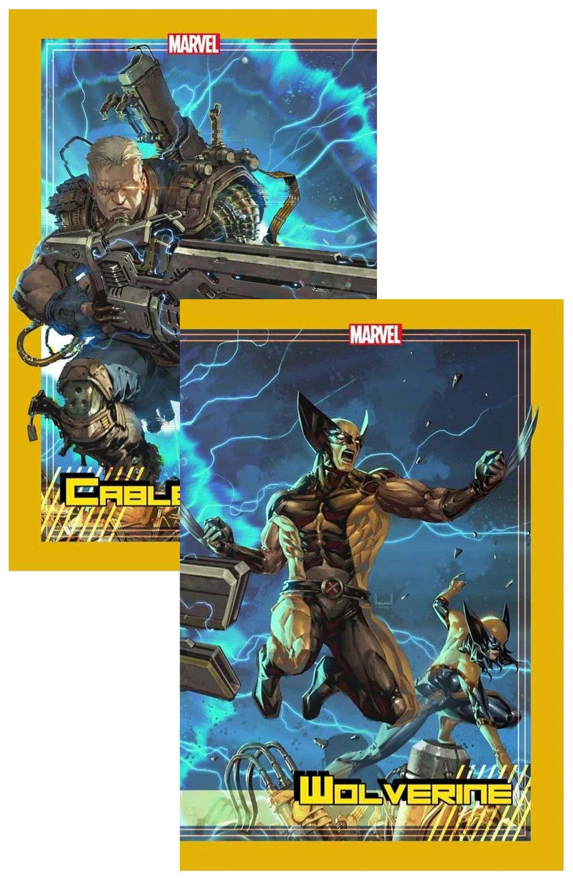 Wolverine #13 & Cable #11 Kael NGU Connecting Trade Variant