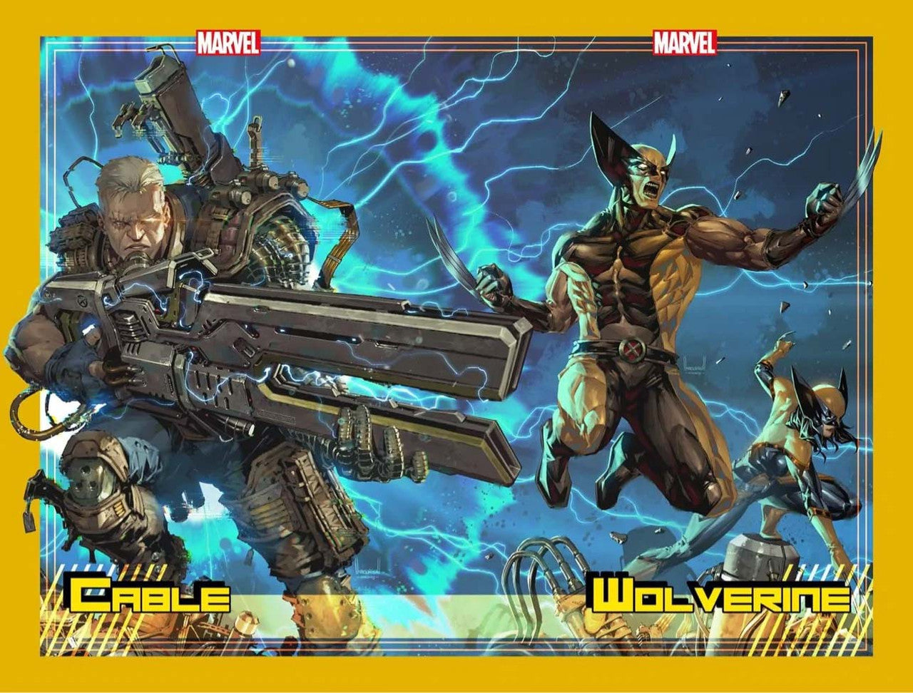 Wolverine #13 & Cable #11 Kael NGU Connecting Trade Variant