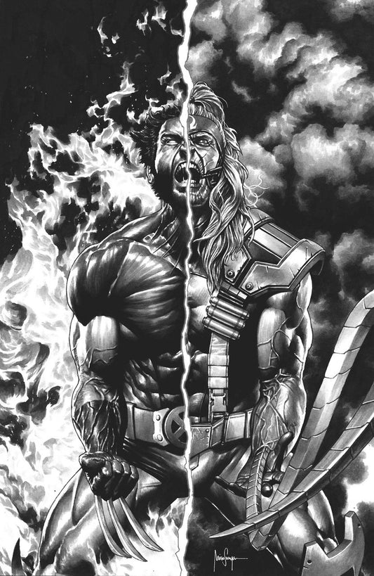 Wolverine #3 Mico Suayan B&W Virgin Variant