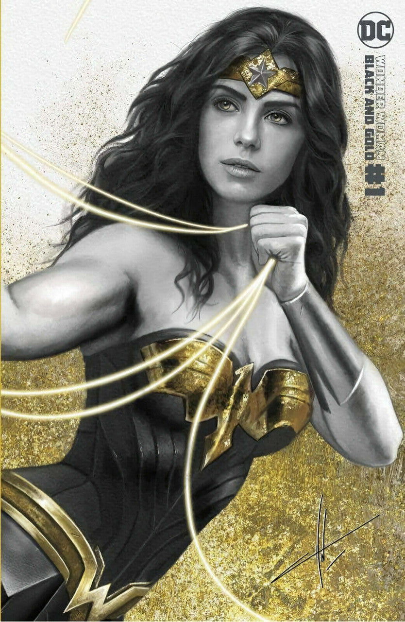 Wonder Woman Black & Gold #1 Carla Cohen Variant SET