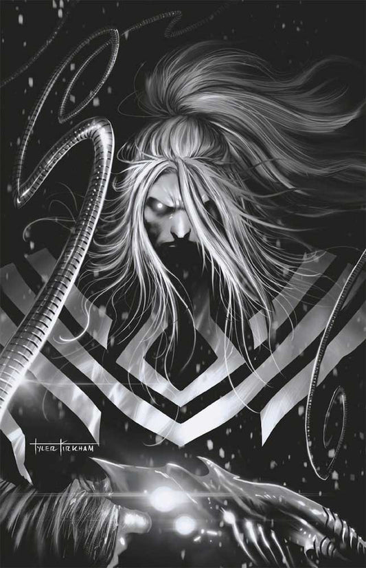 Web of Venom Wraith #1 Tyler Kirkham B&W Virgin Variant