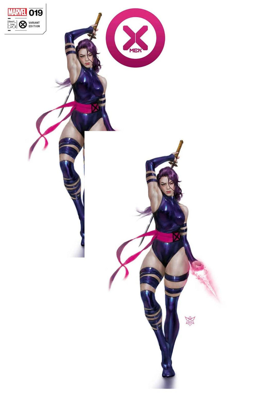 X-Men #19 Miguel Mercado Psylocke Variant SET