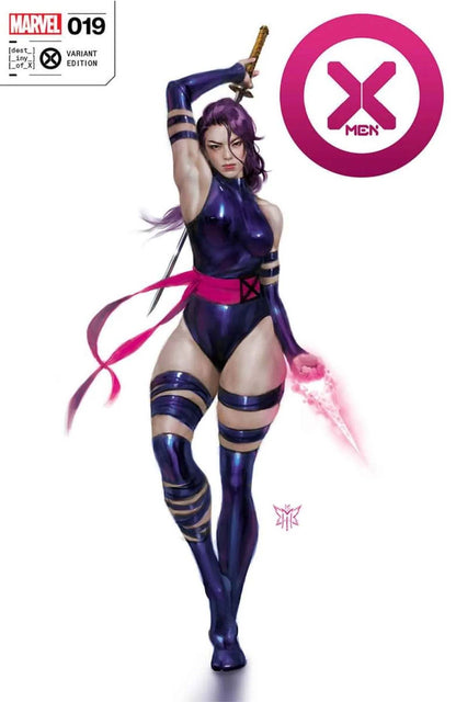 X-Men #19 Miguel Mercado Psylocke Variant SET