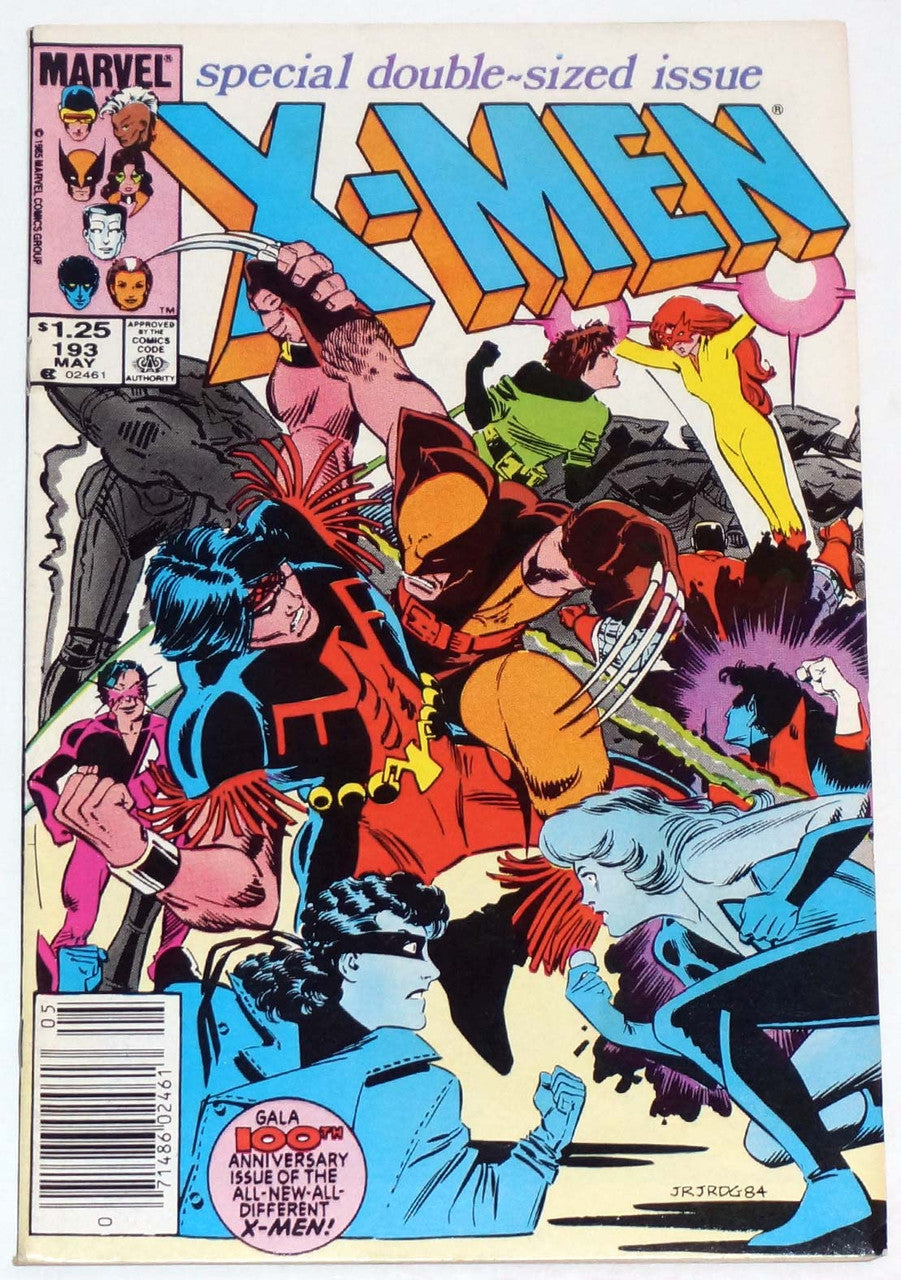 Uncanny X-Men #193 Newsstand 1st Firestar
