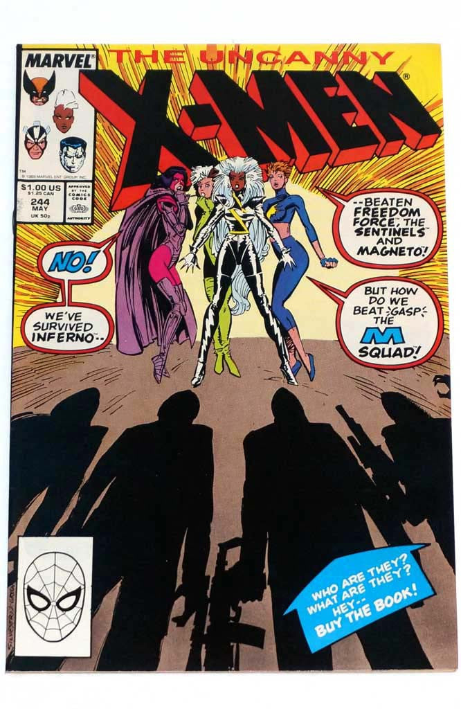 Uncanny X-Men #244 1st Jubilee