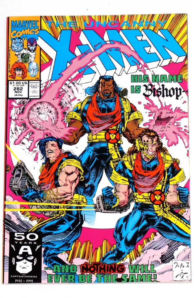 Uncanny X-Men #282 1st Bishop