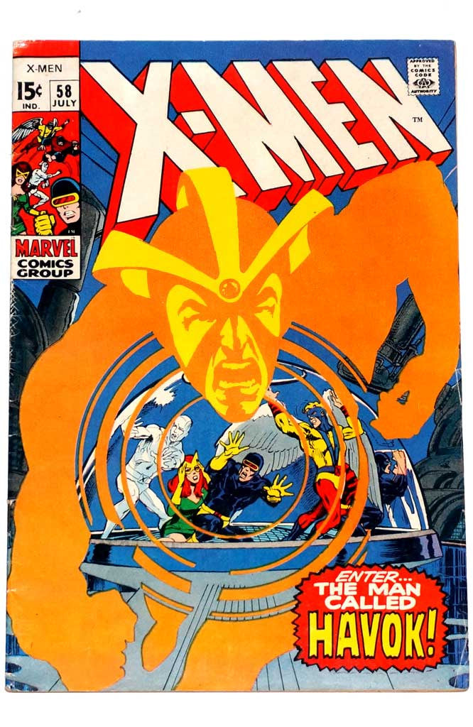 Uncanny X-Men #58 1st Havok in Costume
