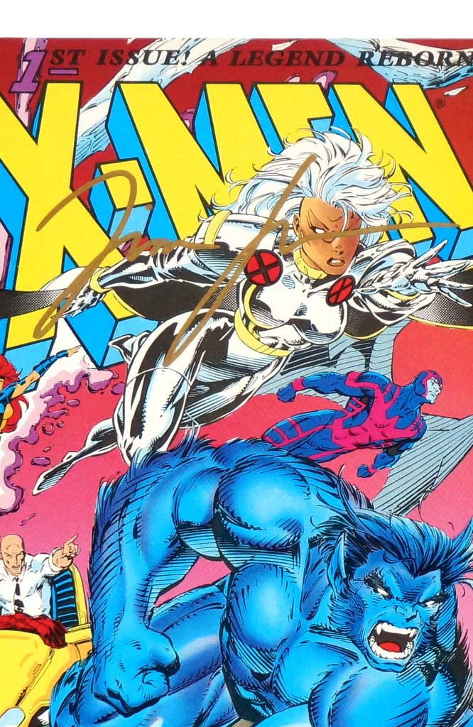 X-Men #1 Cover A signed Jim Lee Gold