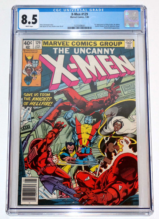 X-Men #129 CGC 8.5 1st Kitty Pride & Emma Frost