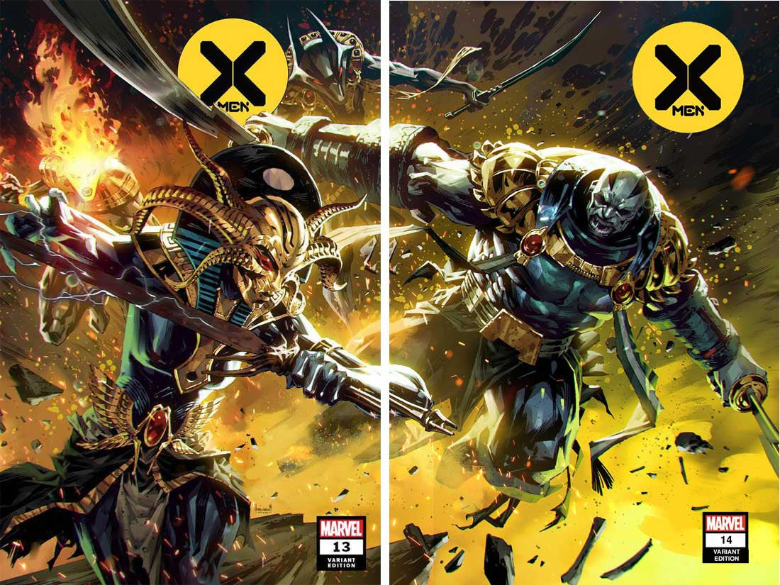 X-Men #13 & #14 Kael NGU Trade Variant Set
