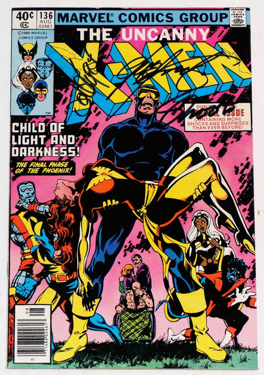 Uncanny X-Men #136 Signed Byrne Claremont Shooter