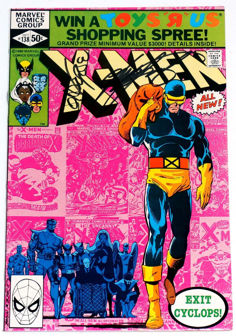 Uncanny X-Men #138 Signed Byrne Claremont