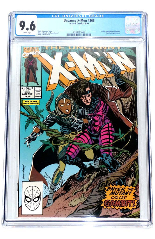 Uncanny X-Men #266 CGC 9.6 1st Gambit