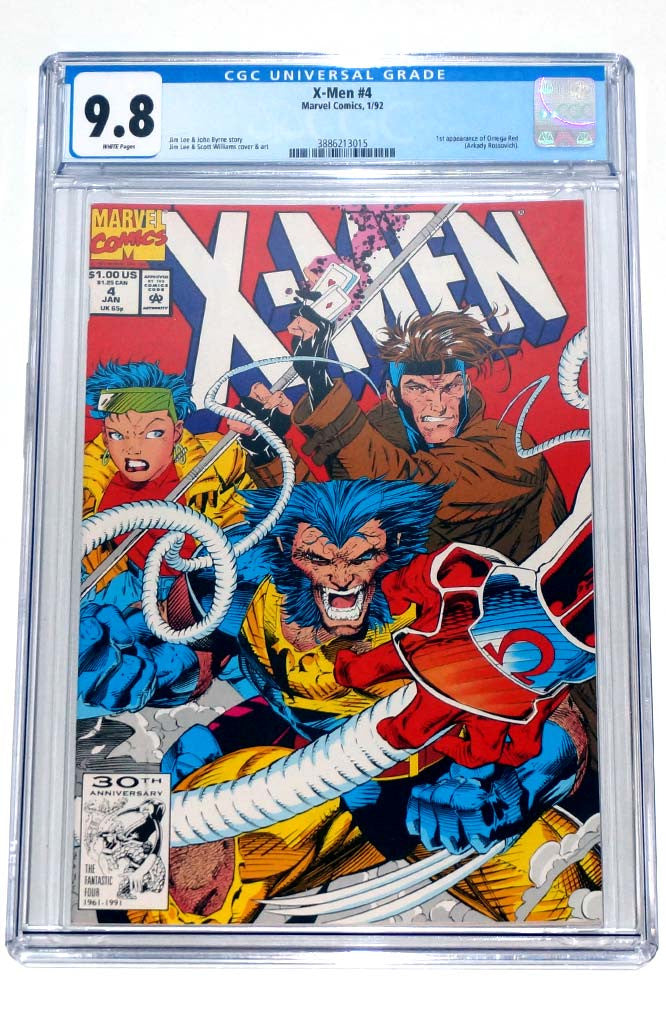 X-Men #4 CGC 9.8 1st Omega Red